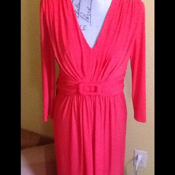 Bundle for Raquel. Peach dress + 2 pairs PJs.