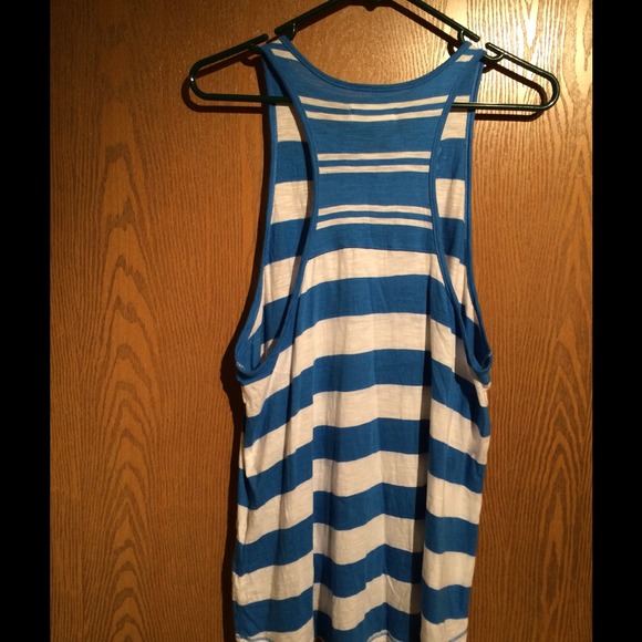 🎉SOLD!! Hollister striped tank with rhinestones! - Picture 4 of 4