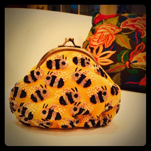 Anthropologie mini clutch