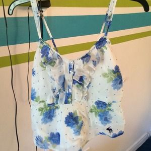 Abercrombie Floral Tank