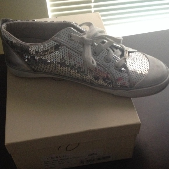 Coach glitter sneaker