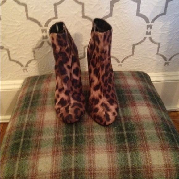 Leopard Booties