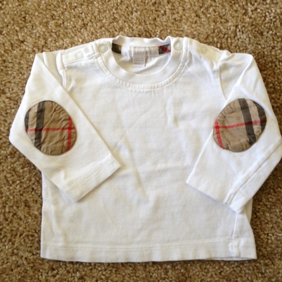 SOLD - Burberry Infant's Long-Sleeve Top