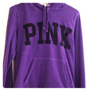 Purple Victoria secret Pink sweatshirt