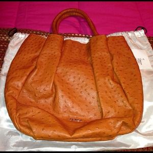 Furla Mock Ostrich Bag