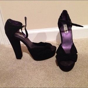 Steve Madden Black Heels