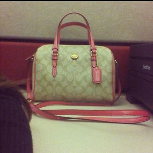Coach mini satchel