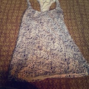 Floral Tommy tank top