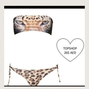 Top shop tiger bikini