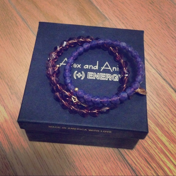 Two Alex & Ani Bracelets