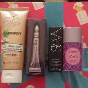NARS , Tarte Flush , BB Cream , Urban Decay.