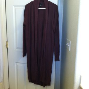 Long H&M Cardigan
