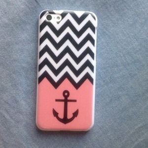 iPhone 5c chevron anchor case