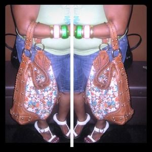 ISABELLA FIORE large floral hobo bag