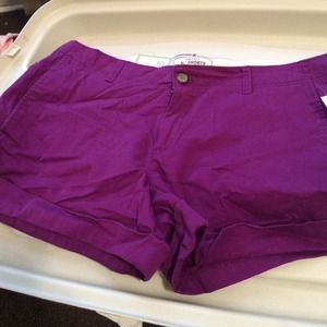 Sold..... Purple shorts
