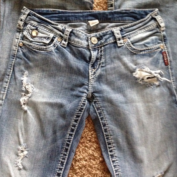 BUNDLE Silver Jeans BKE jeans ua tee