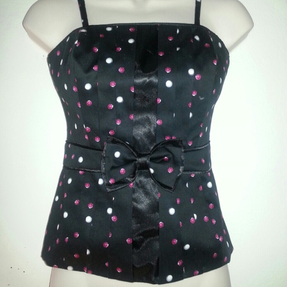 White House Black Market Bejeweled Bustier