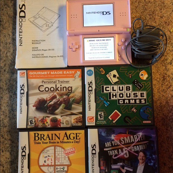 Pink Nintendo DS lite