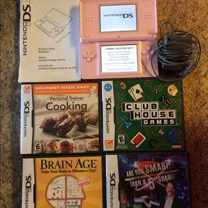 Pink Nintendo DS lite