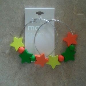 Stars Hoop Earrings