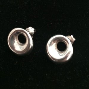 Silver 950 Stud Earrings ONE OF A KIND
