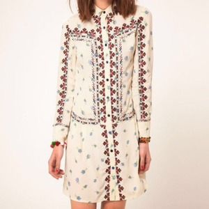 ISO: Asos Floral Embroidered Shirtdress
