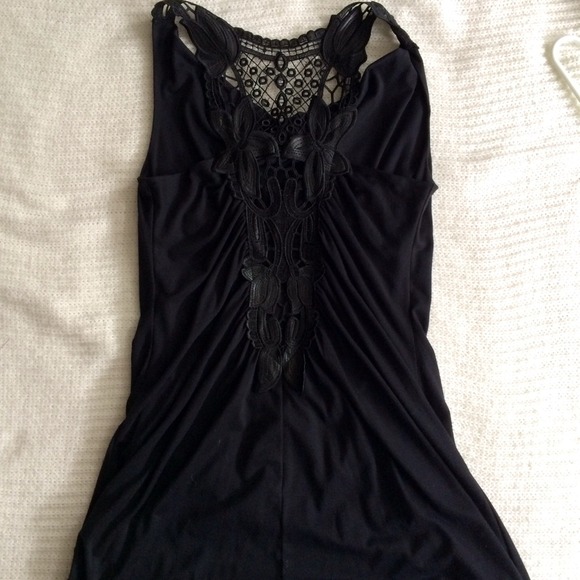 LACE BACK LBD - Picture 3 of 4
