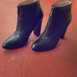 Aldo leather booties