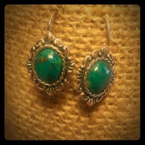 Sterling Silver Turquoise Earings