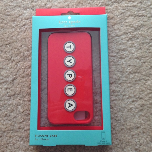 Kate spade IPhone 5/5s silicone case
