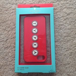 Kate spade IPhone 5/5s silicone case