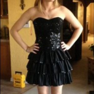 Worn Once Betsey Johnson Bustier Strapless Dress