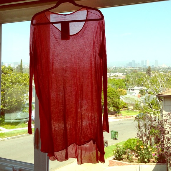 Ruti Salmon Colored Top/Cover Up