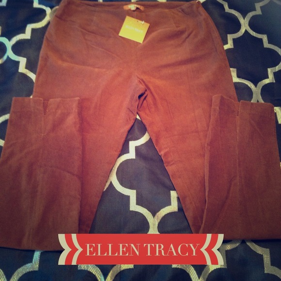 Chocolate Brown 🍫 Lightweight Skinny Cord Trousers - Picture 1 of 4