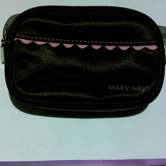 Black and Pink Cosmetic Case