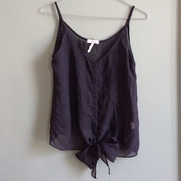 Black Sheer Tank