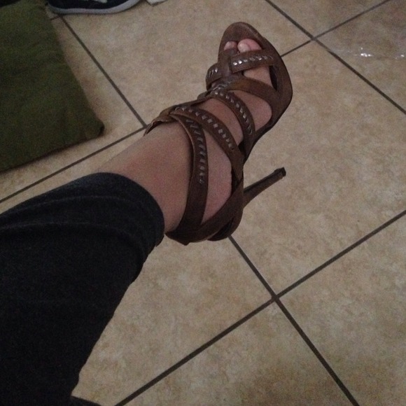 Brown Heels - Picture 2 of 2