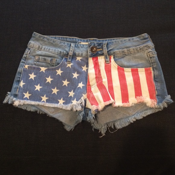 PacSun Pants - American flag shorts from pacsun