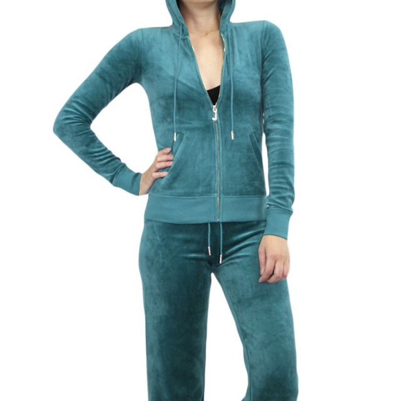 Juicy Couture Track Suit - Teal Turquoise