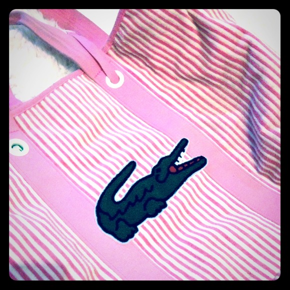 Lacoste beach tote