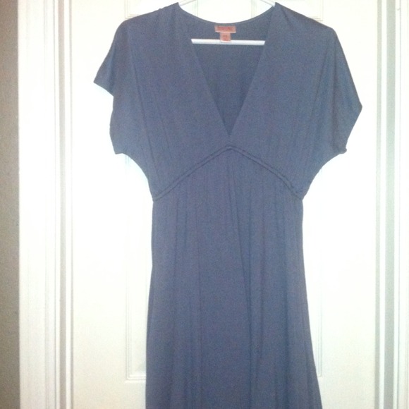 Gray Kimono Dress