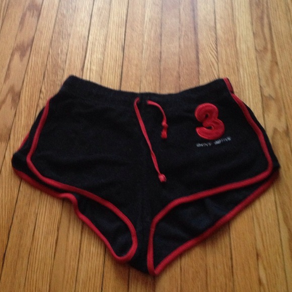 DKNY terry track shorts