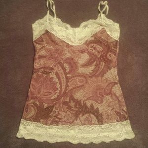 Paisley tank top