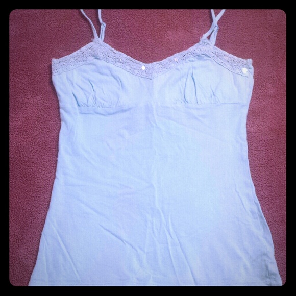 Light blue tank top