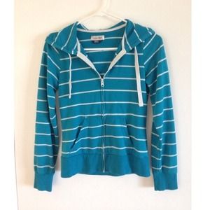 Anchor Blue Zip Up Jacket
