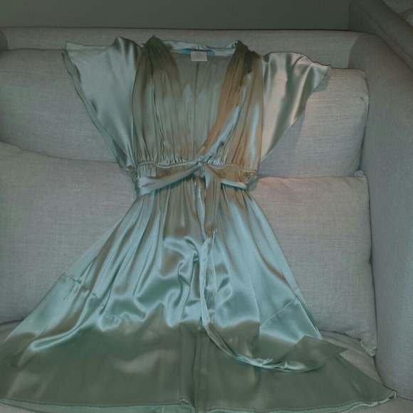 Silk mini dress