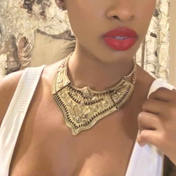 Gold necklace