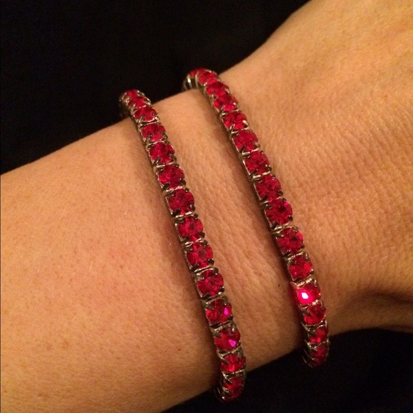 Rhinestone bracelets - Picture 2 of 3