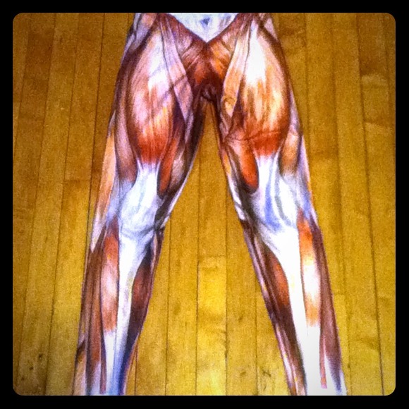 Black Milk Muscle Leggings Medium