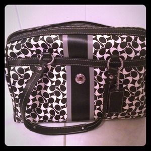 authentic coach purse barely used